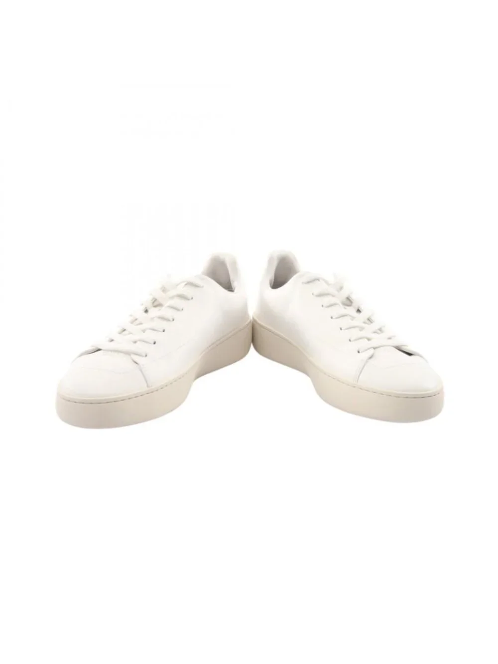 Prada Sneakers Triangle Logo Leather